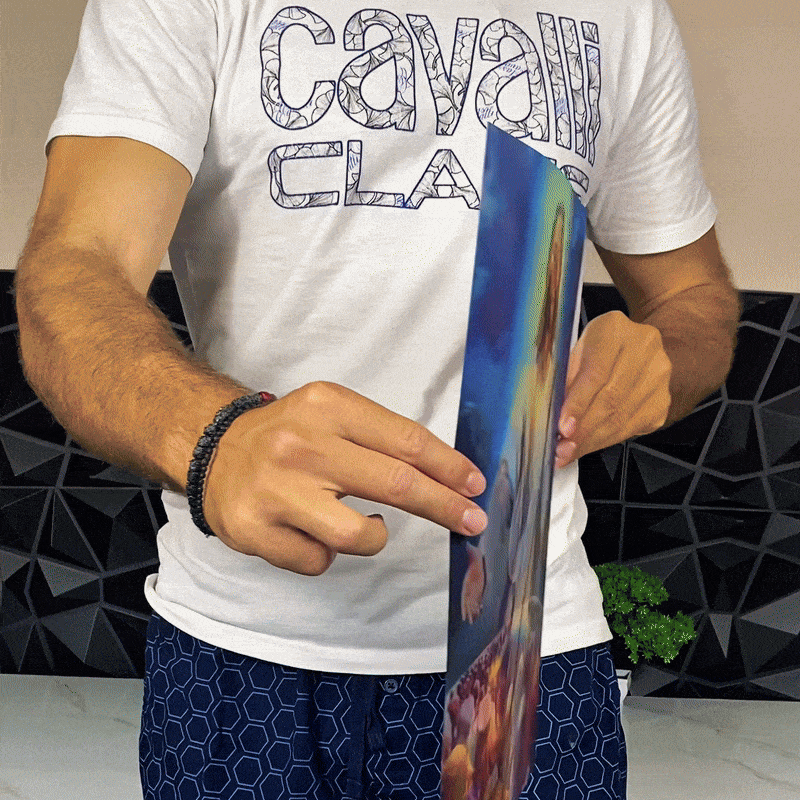 ملصق يسوع المسيح ثلاثي الأبعاد